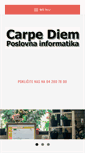 Mobile Screenshot of carpediem.si